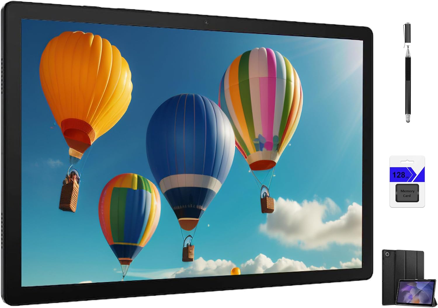 Samsung Galaxy Tab A8 10.5 inch 64GB Wi-Fi Android Tablet, LCD Screen, Kids Content, Smart Switch, Expandable Memory, Long Lasting Battery, Fast Charging, Gray with Accessories