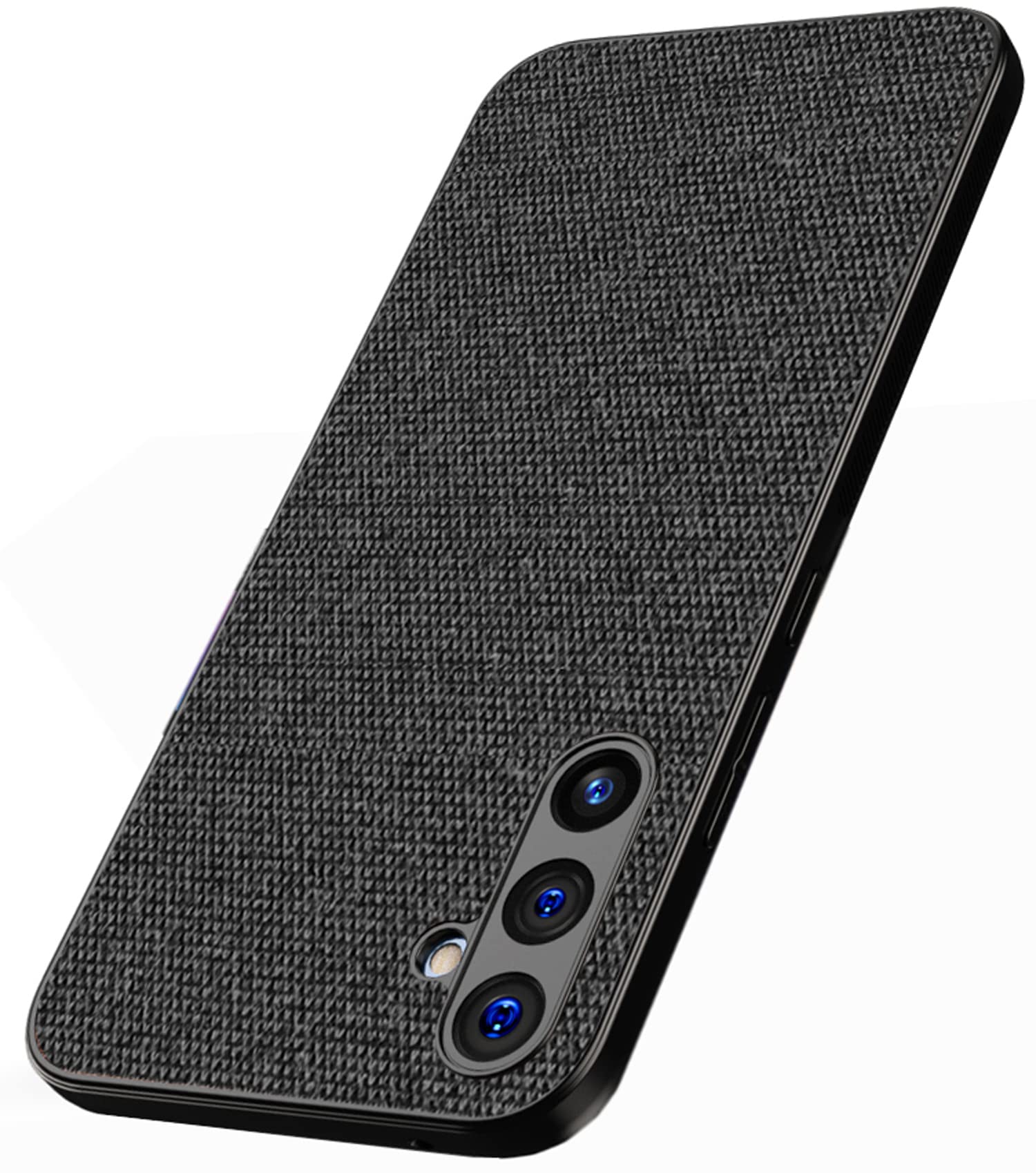 Kapa Soft Full Fabric Protective Back Cover for Samsung Galaxy A54 (5G) | Shockproof Slim Hard Anti Slip Back Case (Black) (B0C4131QTK) Amazon Price History, Amazon Price Tracker