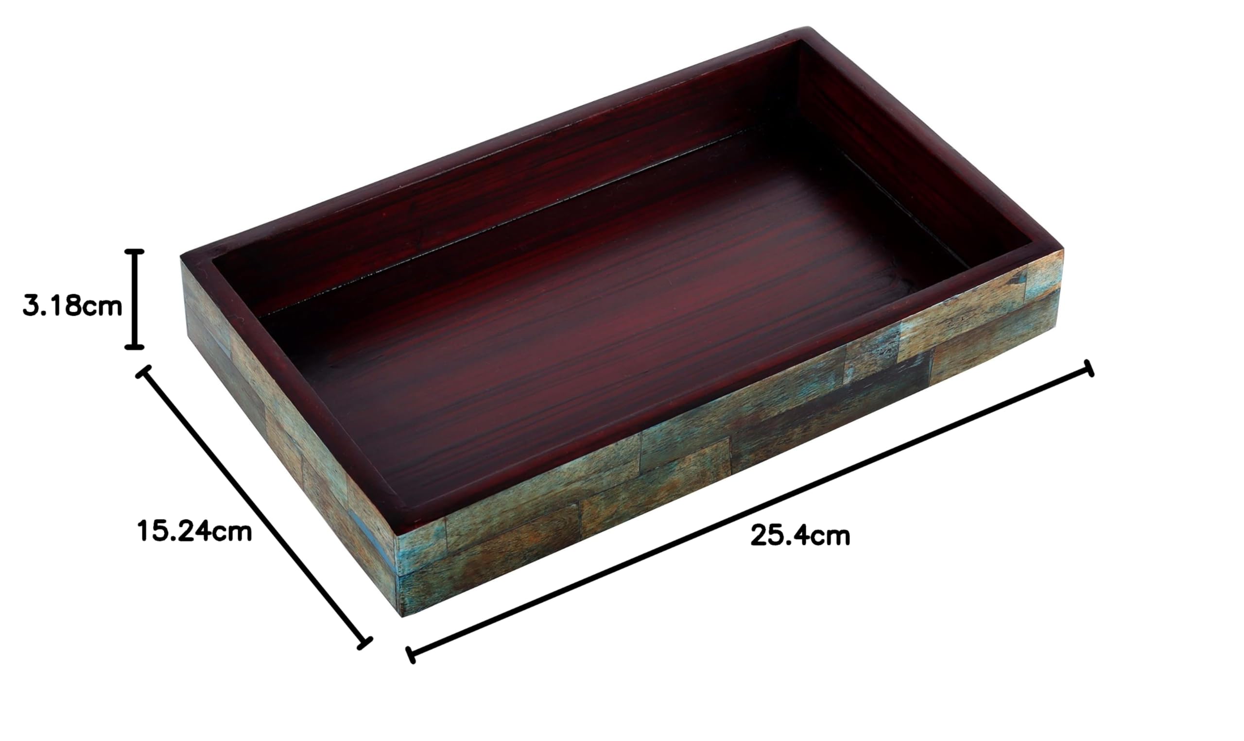 Dekoracyjny dozownik ręczników do rąk dla gości, solidny uchwyt na jednorazowe serwetki papierowe, organizacja blatu łazienkowego, 25 x 15 cm, czarno-biały (25 x 15 cm, Verdigris)