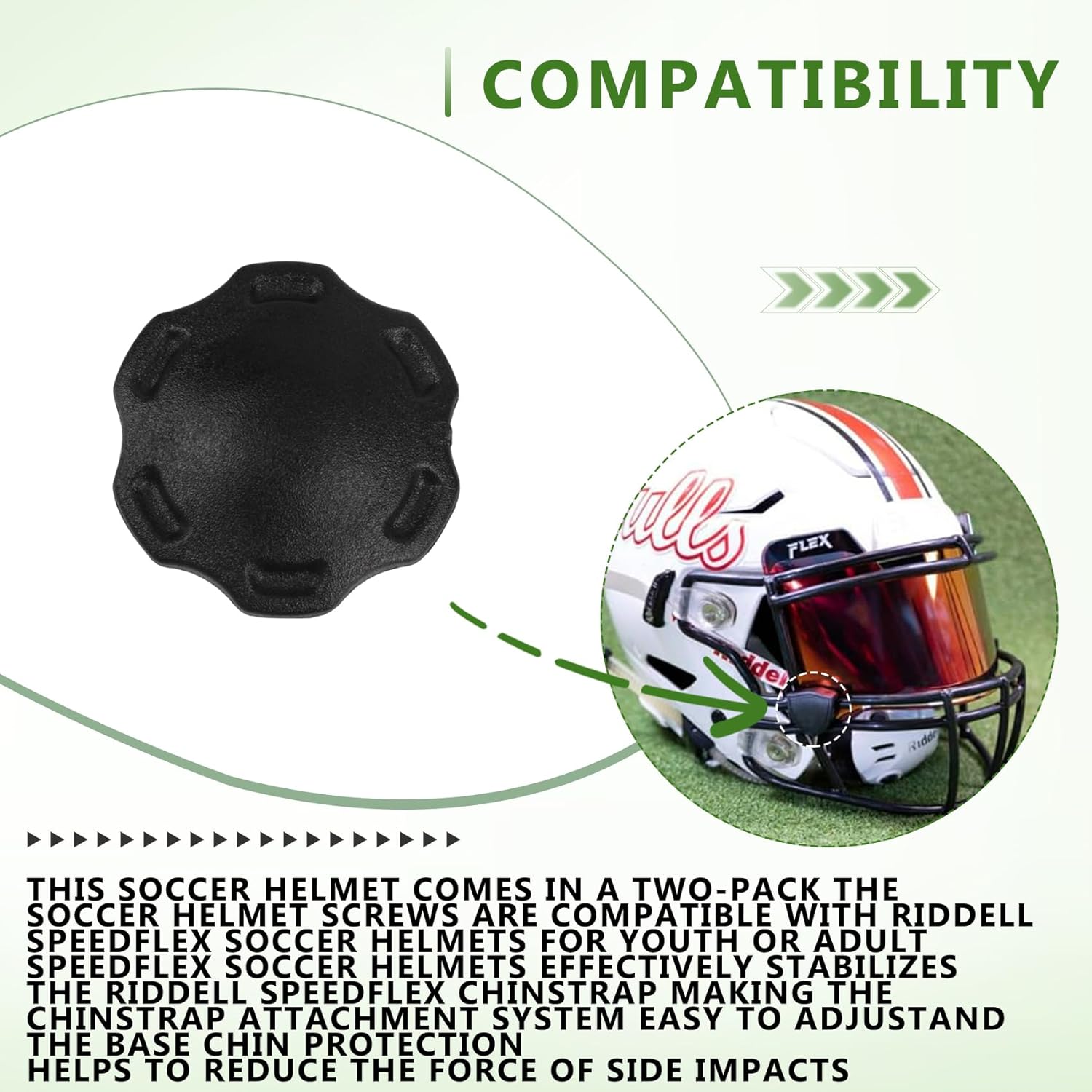 Football Helmet Chinstrap Thumb Screws Compatible Bangladesh Ubuy