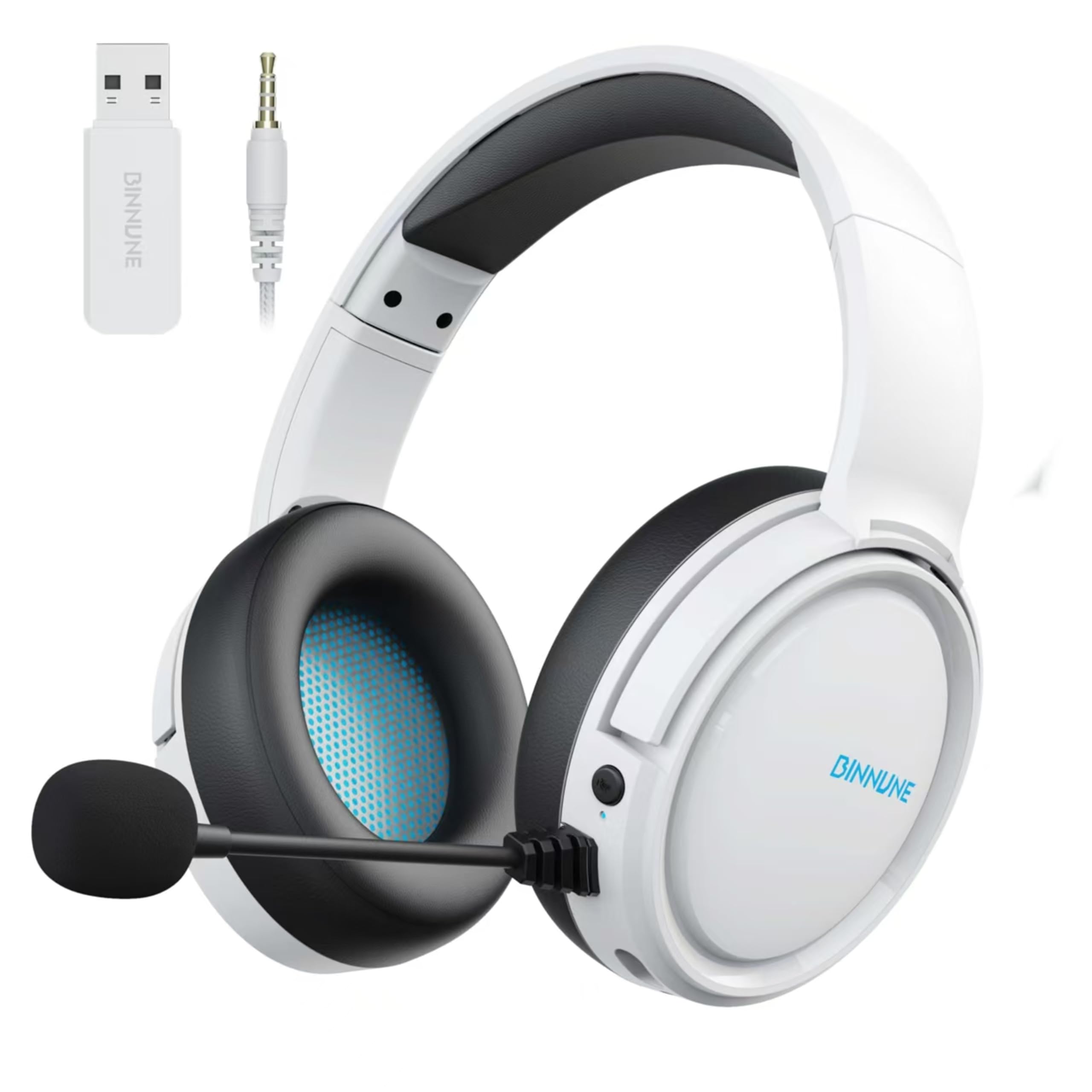 ウメ【新品・未開封】ゲーミングヘッドセット　ワイヤレスヘッドホン Amazon.co.jp: gmrpwnage ゲーミングヘッドセット ワイヤレス