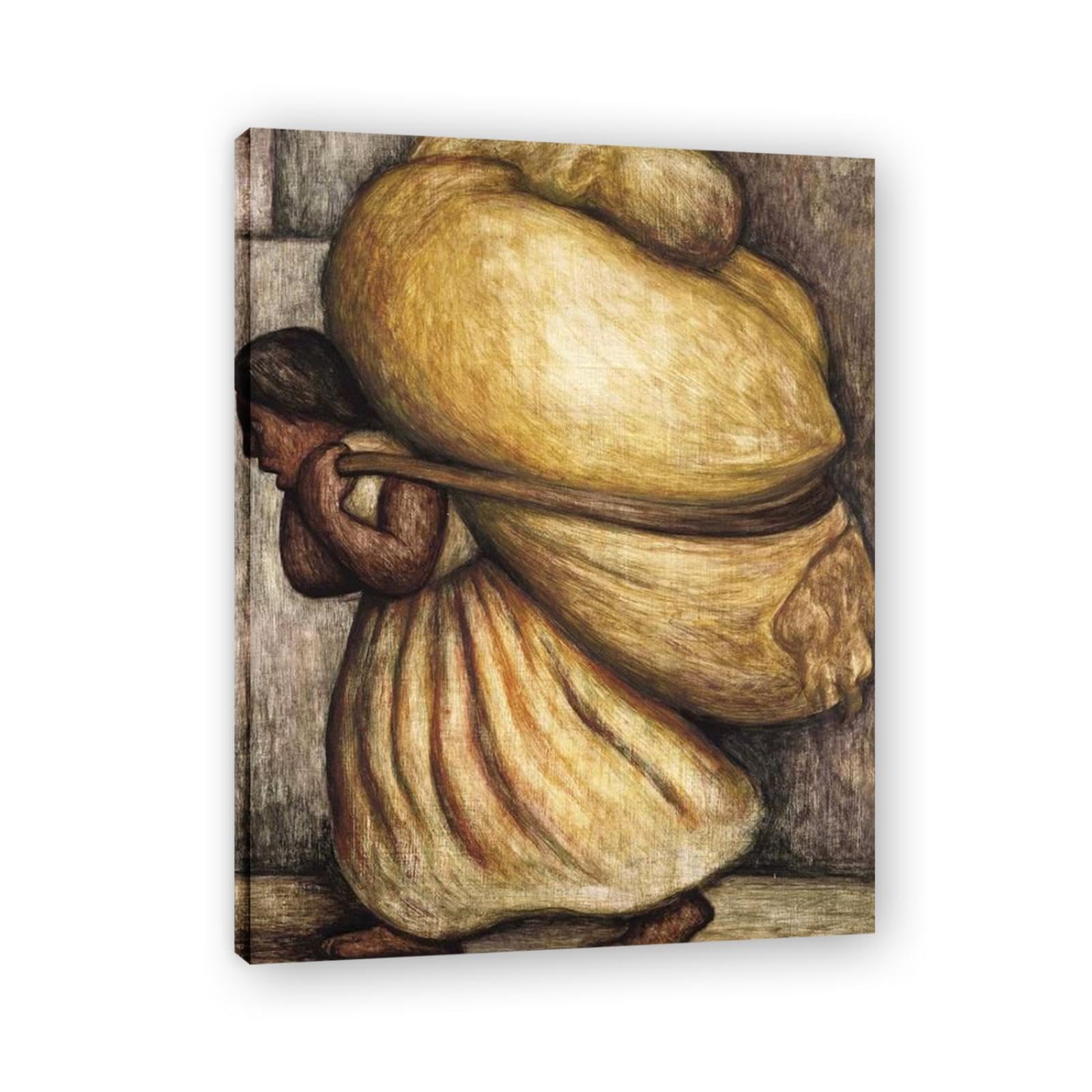 Sammler Leinwanddruck-Replik Diego Rivera – Mexikanischer Sozialistischer Realismus Kunst, Maler Des 373. Jahrhunderts, Klassische Sammlung FüR Die Heimdekoration 20x26cm