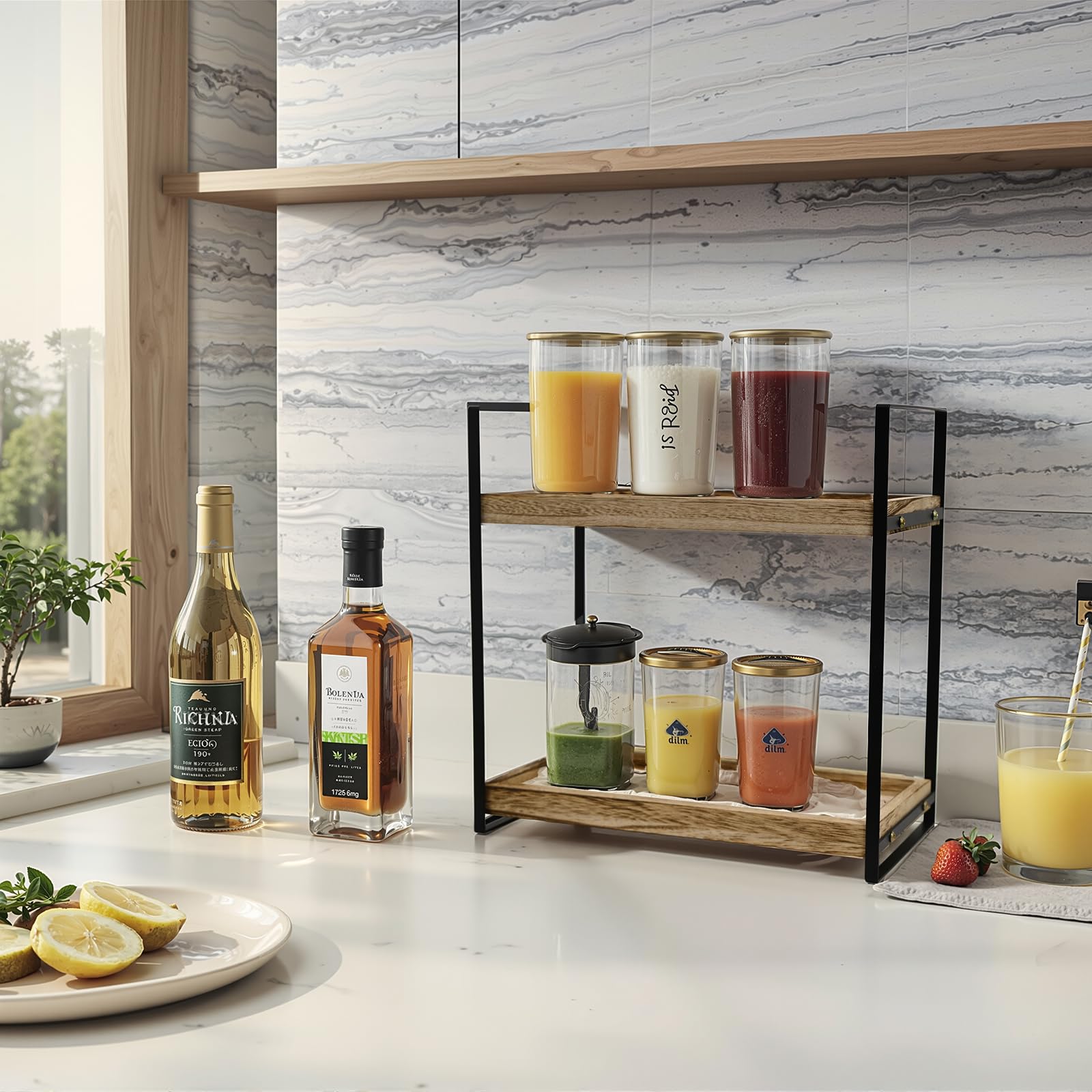 Organizador de maquillaje, vitrina de almacenamiento de cosméticos