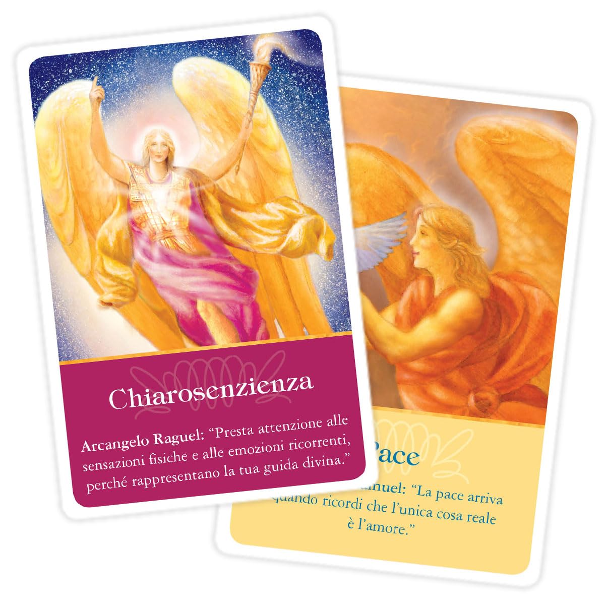 Arcangeli. Le Carte dell'Oracolo. 45 Carte con Guida
