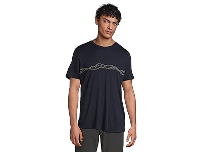 Icebreaker Merino 150 Tech Lite Short Sleeve T-Shirts Mountain Pulse Men