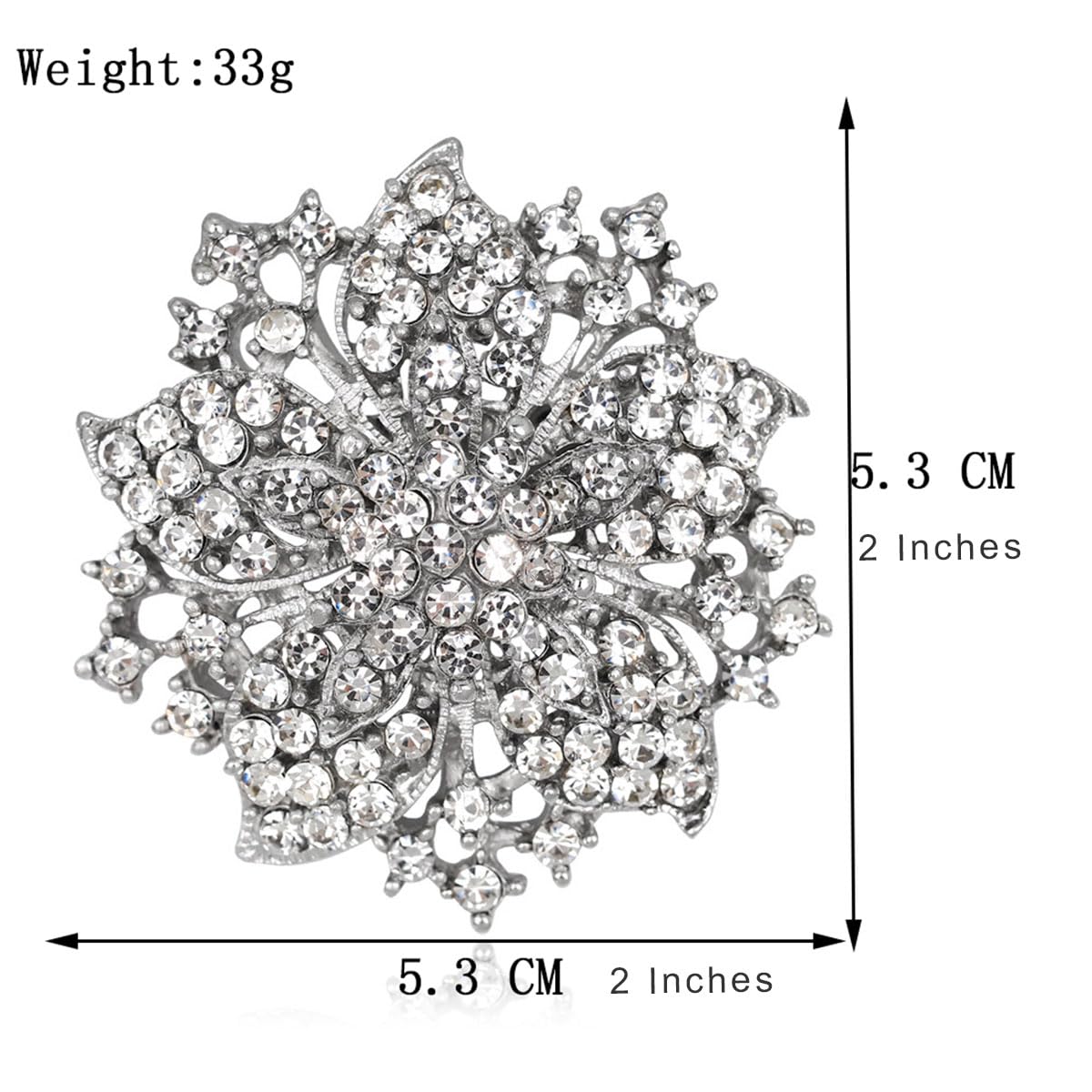 FAIRYGATE Brooch Enamel Badge Lapel Pin for Clothes Hat Backpack Decoration Fashion Gift for Women, B23 - 2