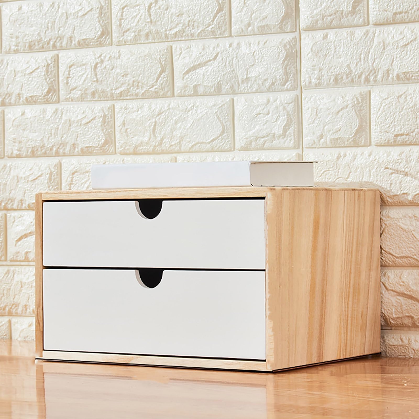 Organiseur en bois massif multicouche de haute qualité pour documents de bureau