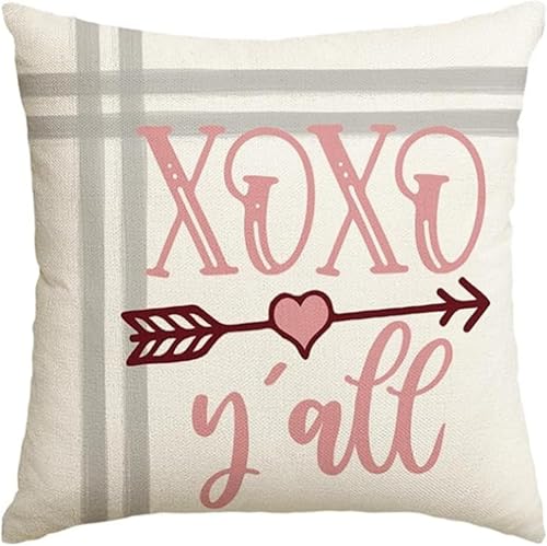 xuzhiyuan Funda de almohada de 18 x 18 pulgadas, diseño de camión con globo de San Valentín You and Me Truck de 18 x 18 pulgadas, ropa de cama para