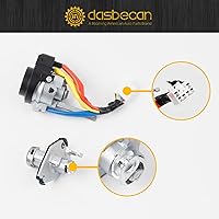 Vista 5 de Dasbecan Interruptor de encendido Cilindro de cerradura de puerta con 2 llaves compatible con Hyundai Sonata 2009-2014 Reemplaza# 81970-3SA00