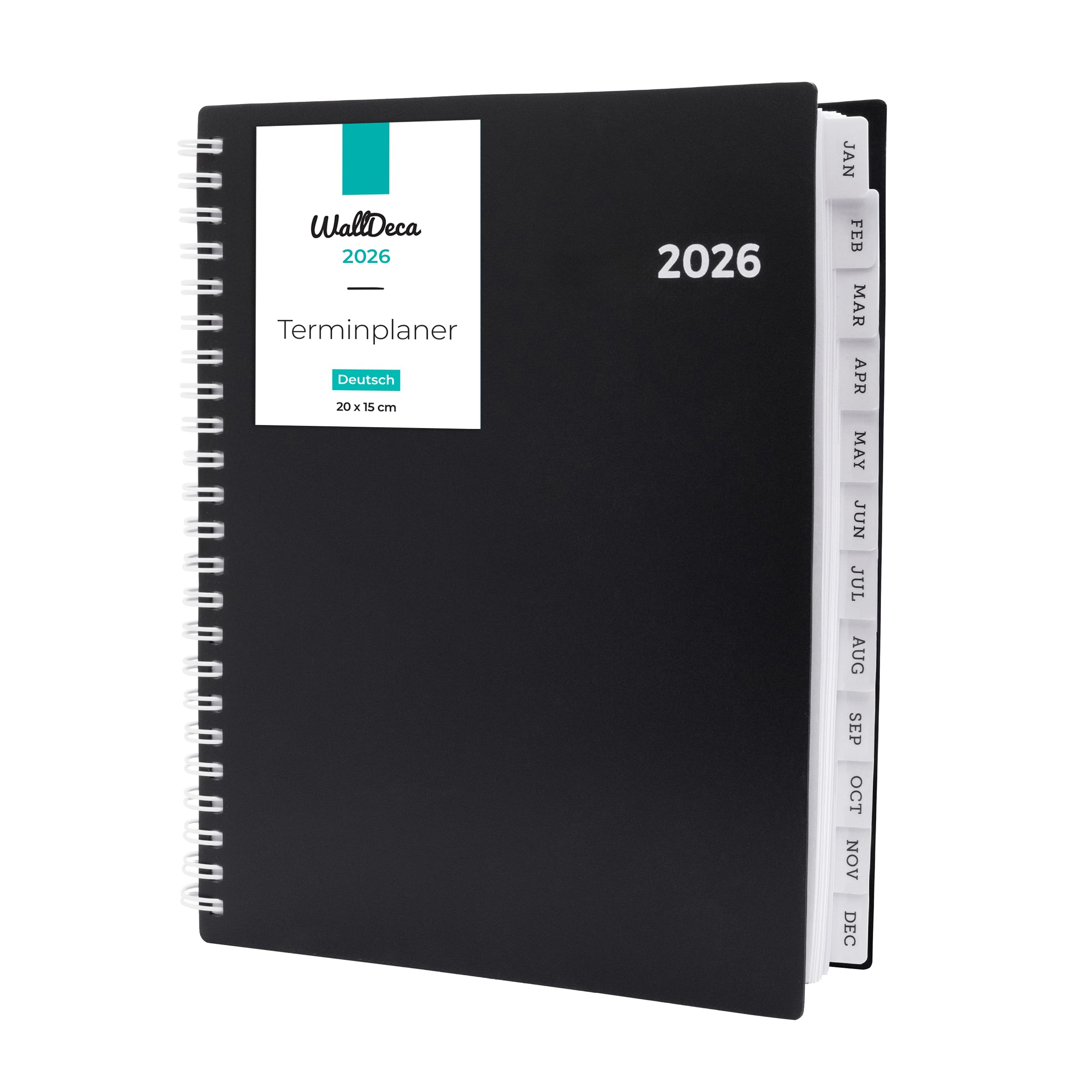 Terminplaner 2026 Studienplaner Wochenplaner eleganter Terminkalender 2026