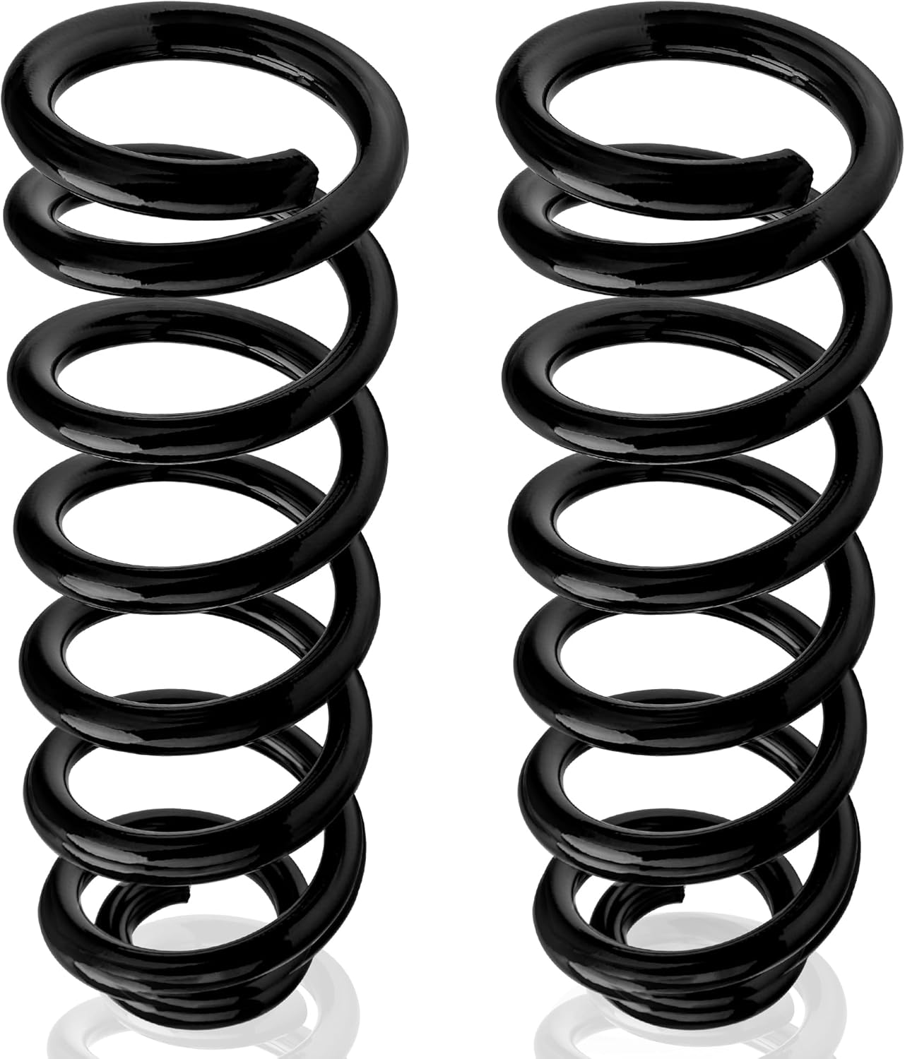 929-920 Rear Heavy Duty Coil Springs for Ram 1500 2019-2025 2WD 4WD, Provide 100% Extra Load (Additional 2000 lbs),Black