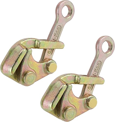 Miniatura 7 de JOIKIT 2 Uds. 1 T 2204 Lbs Agarre de cable de agarre de alambre Extractor de alambre Pinza de alambre de acero Herramienta de tracción Tensor de