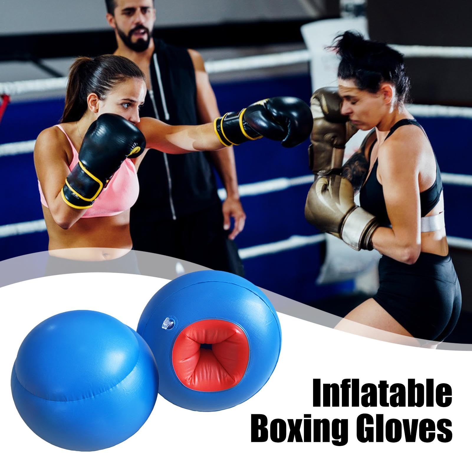 Aufblasbare Boxhandschuhe, PVC-Box-Spielhandschuhe | Aufblasbare Handschuhe Für Erwachsene – Interaktive Boxhandschuhe, Ballon, Box-Spielhandschuhe, 1 Paar Für Männer, Erwachsene, Geburtstag