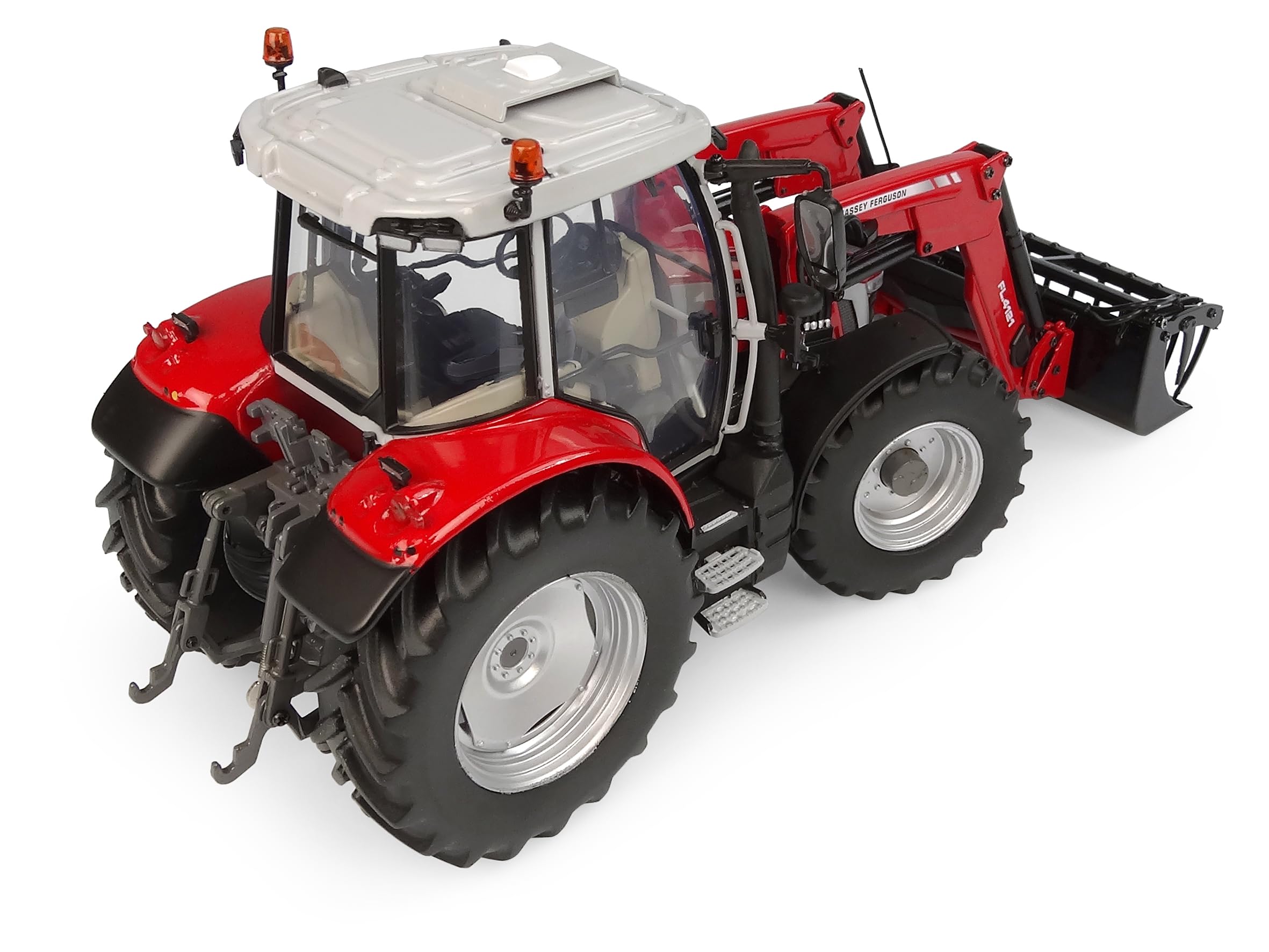 Universal Hobbies Trattore Massey Ferguson 5S.131 con caricatore frontale FL.4121