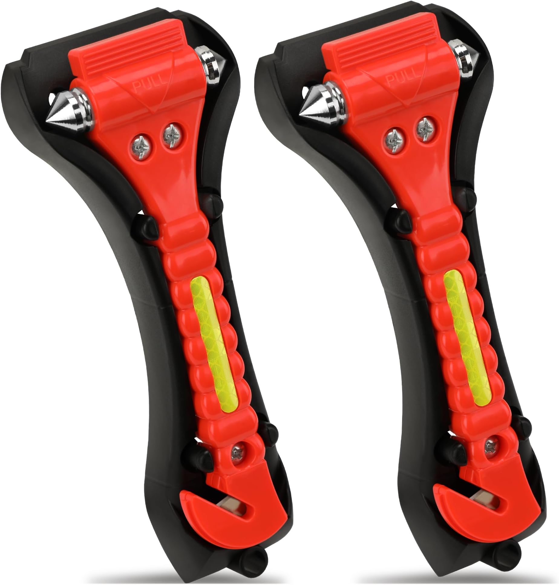 2 Pieces Safety Hammer, Emergency Window Breaker, Seat Belt Cutter