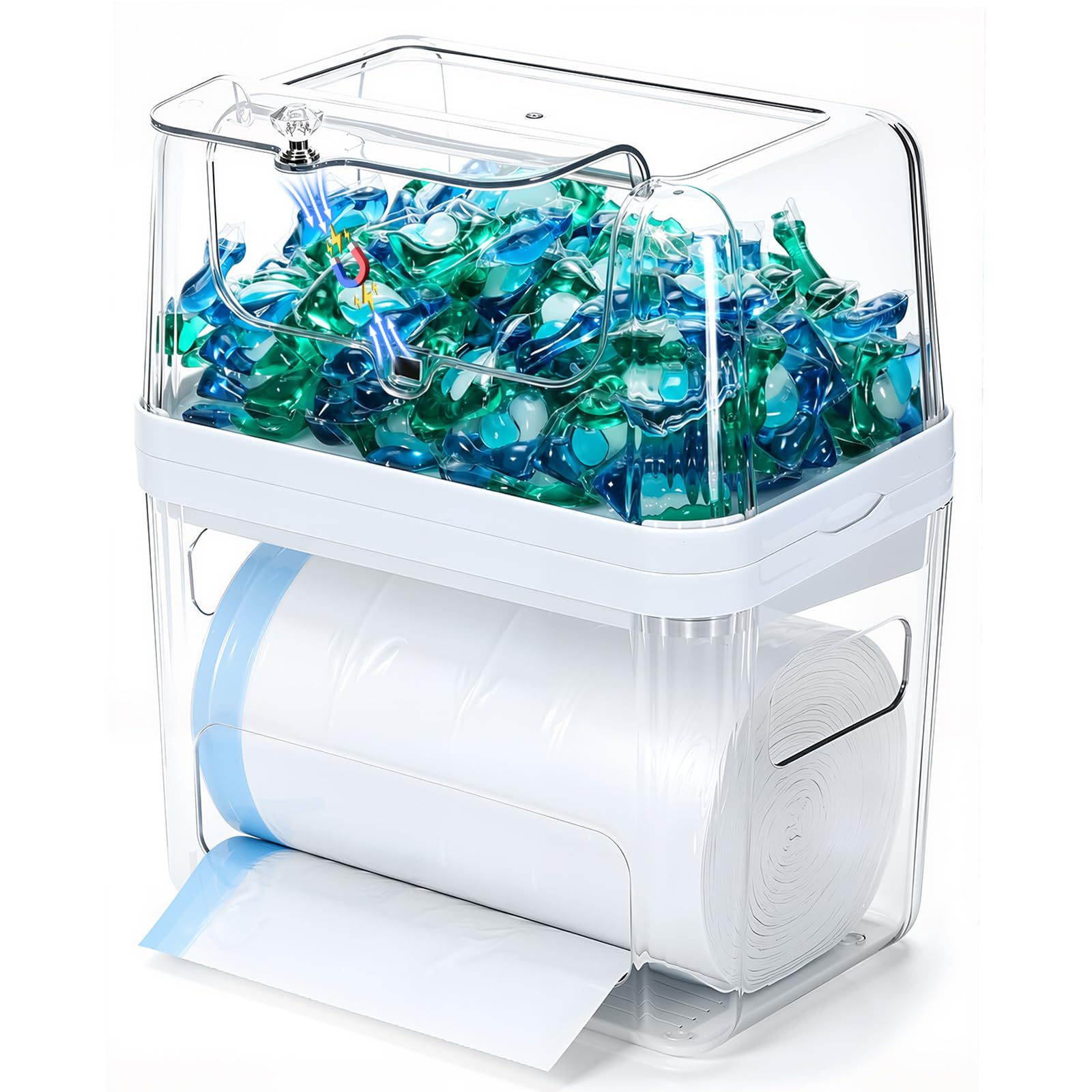Trash Bag Dispenser & Dishwasher Pod Holder