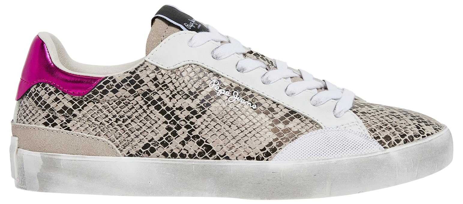 Pepe Jeans Lane Snake W, Zapatilla Mujer