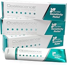 Ultradent Opalescence Sensitive Whitening Toothpaste Sensitivity Relief Cool Mint 3 Pack of Benefits (3 x 133 g)
