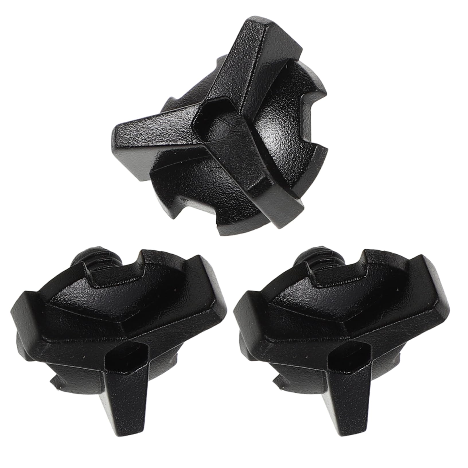 Unomor 3pcs Black Helmet Visor Screw Kit Durable Replacement Hardware for Dirt Easy Installation Enhanced Stability Security for
