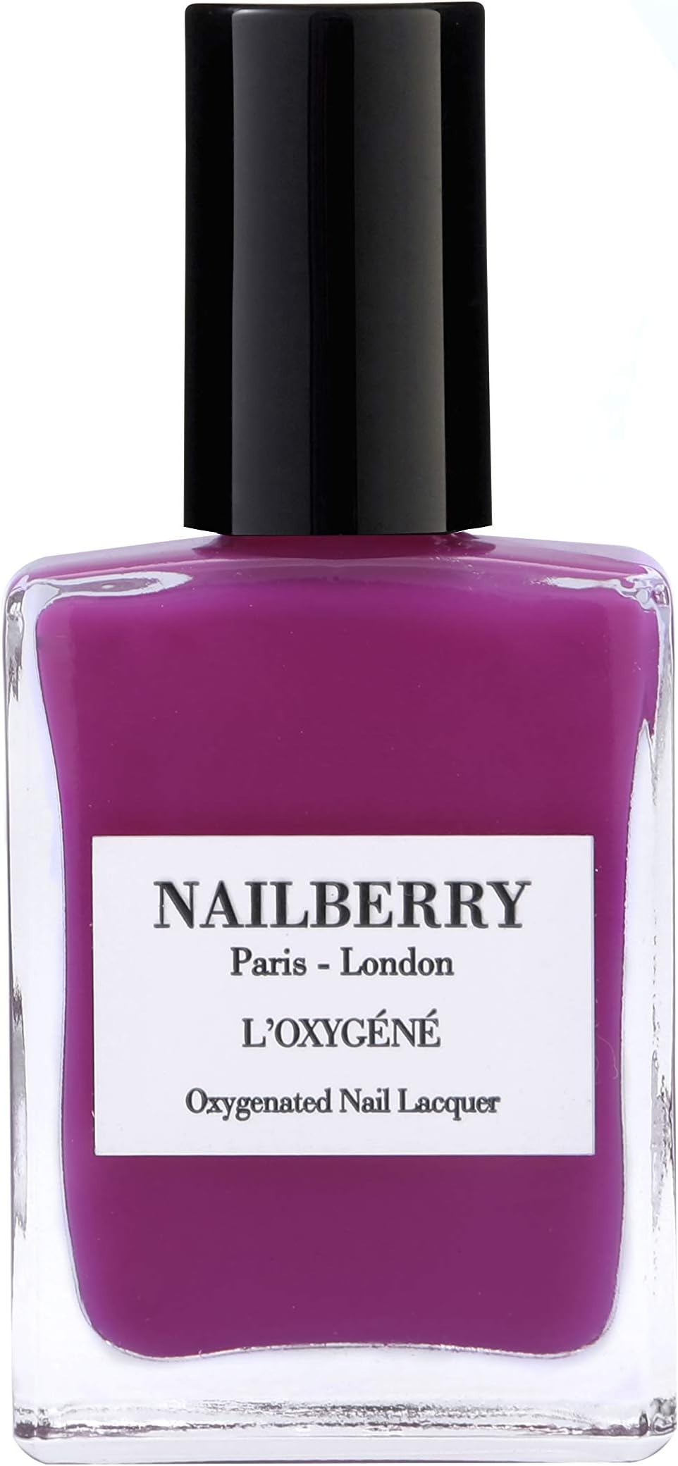 L'Oxygéné Oxygenated Nail Lacquer | Hollywood Rose, 15ml | Polish for a Healthier Manicure & Long Lasting Colour | 12-Free, Vegan, Halal, Cruelty & Gluten Free