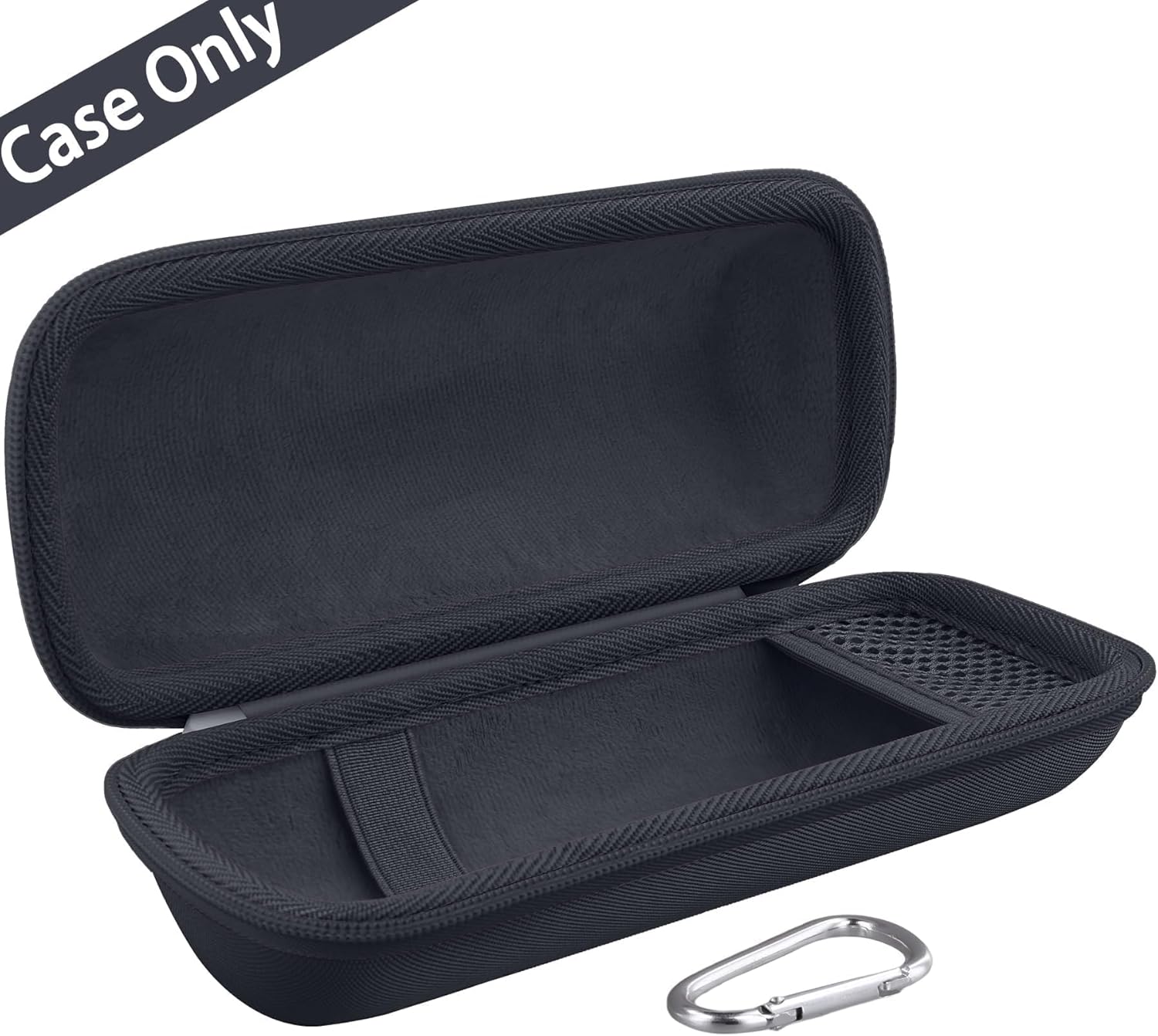 khanka for JBL Grip Mobile Speaker Hard Storage Case,Travel Carrying Case for JBL Grip Bluetooth Speaker (Black) - Image 3