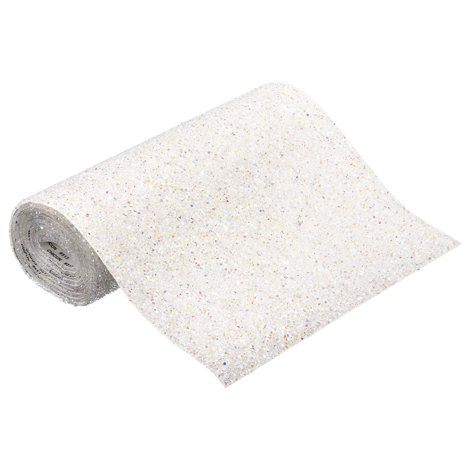 Autocollants en résine avec strass blancs AB colorés MECCANIXITY pour travaux manuels