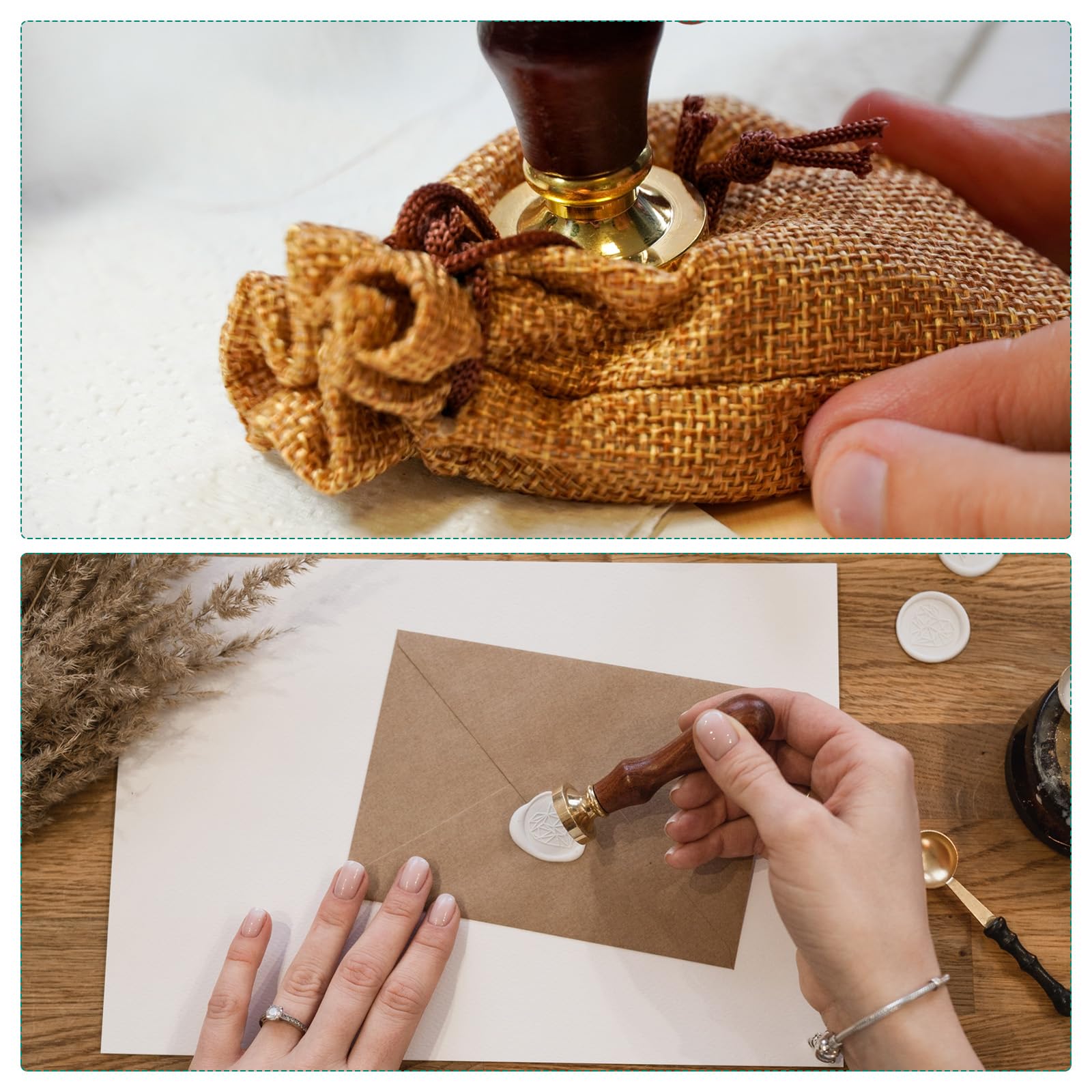 Lot De 12 Bâtons De Cire à Cacheter Translucides - Pour Sceaux De Lettres, Invitations Mariage, Décoration - 4