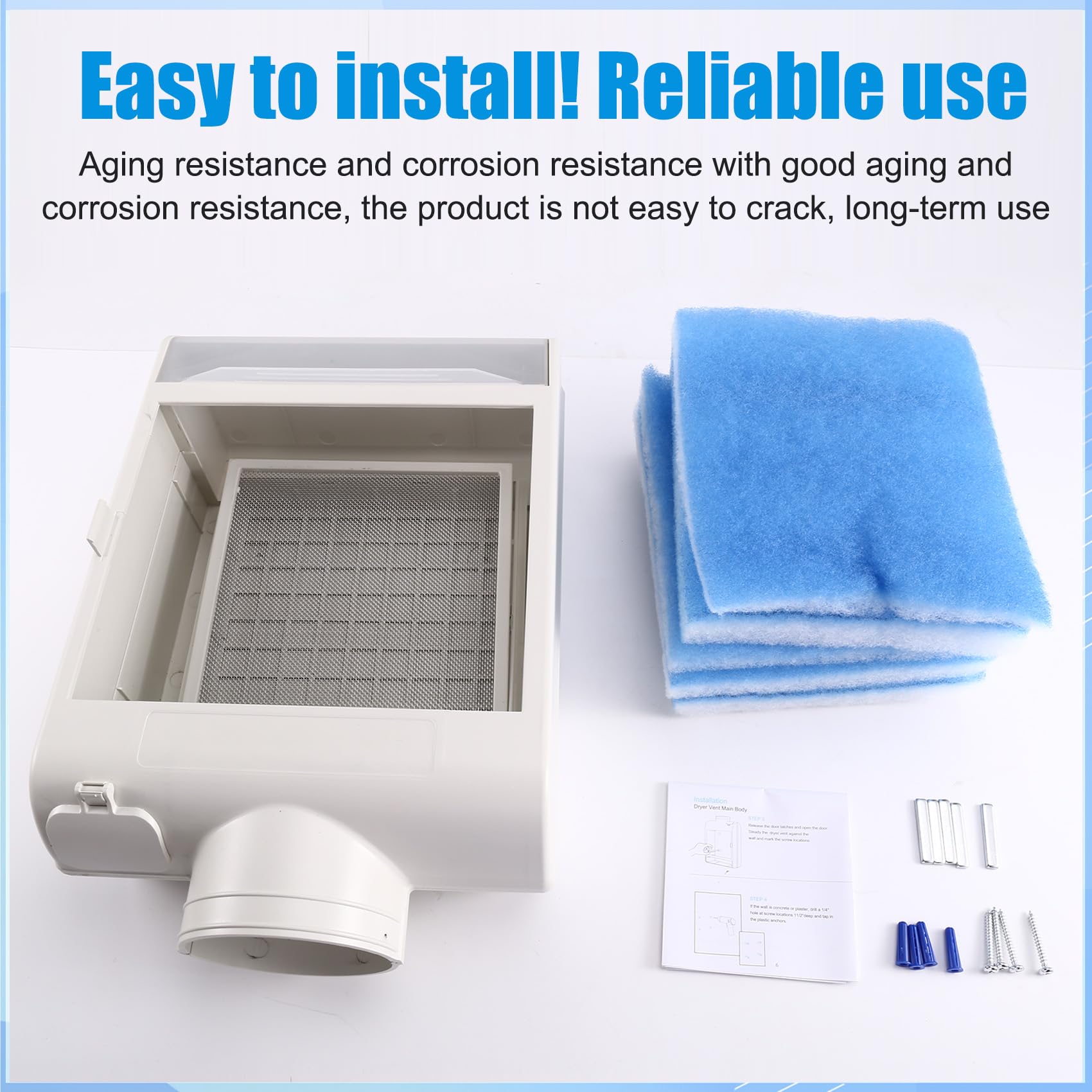 Filtro de Pantalla de Ventilación para Secadora de Interior y de Cajón de Agua, Actualización de la Tapa de Ventilación de Seguridad.
