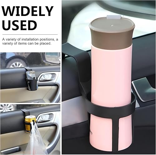 Miniatura 6 de 2 portavasos para automóvil, expansor portátil para bebidas, antideslizante para almacenamiento de bebidas y tazas, universal para la mayoría de los