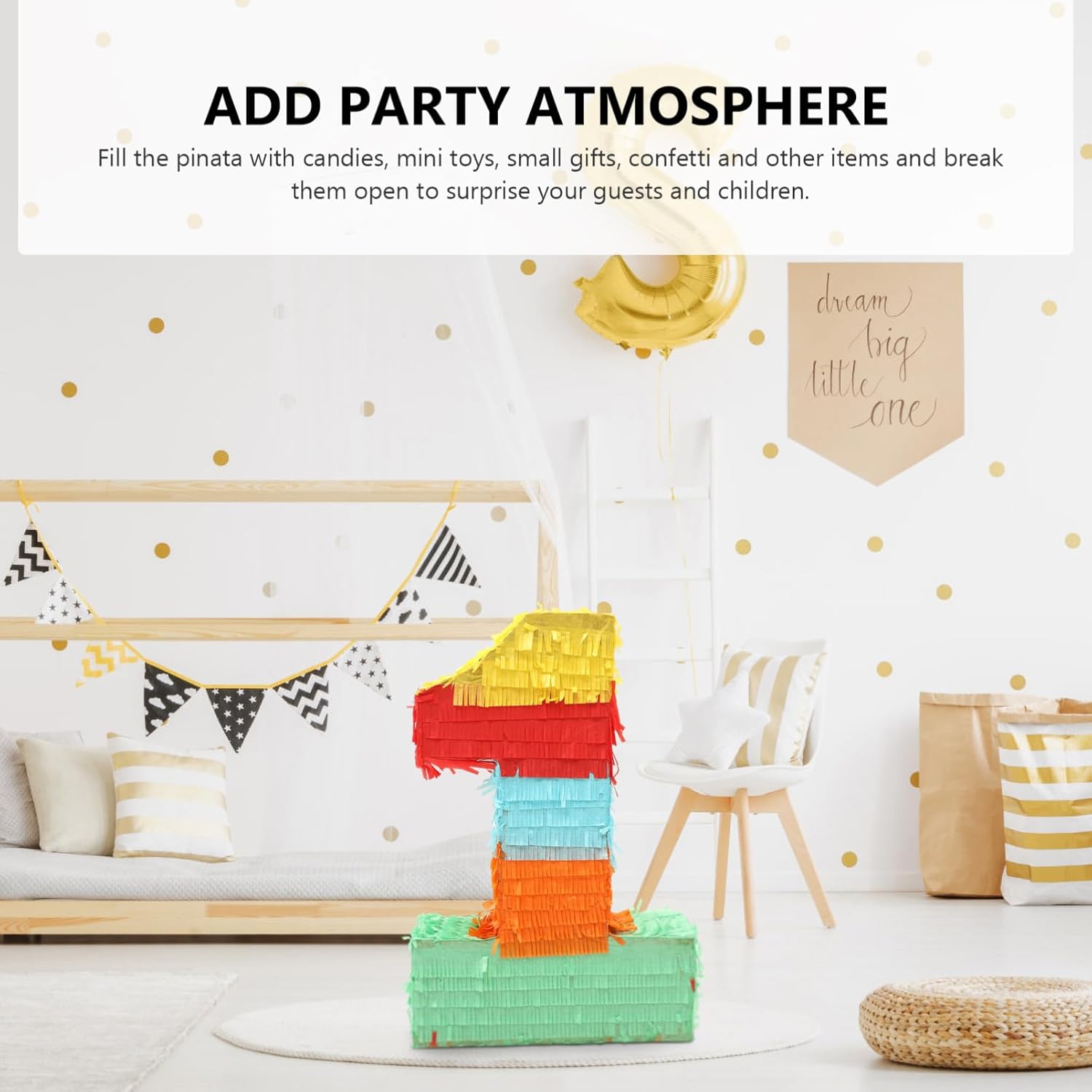 VICASKY Chocolate Filled for Birthday Celebrations Number Party Favor Fun Entertainment for Boys and Girls Events and Photo Props