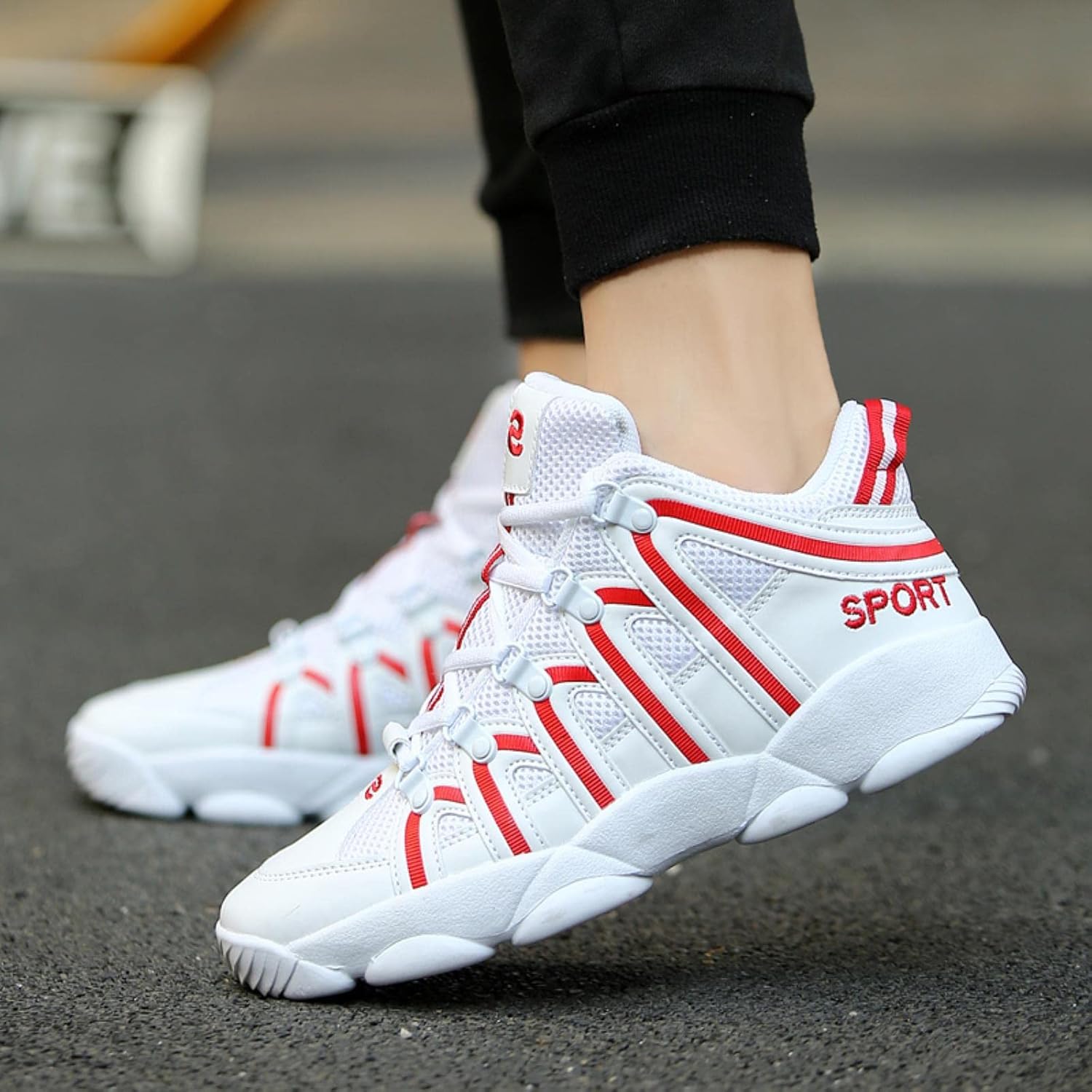 Scarpe Sportive Me's Seakers Urba Casual Scarpe Casual di Me Scarpe da Passeggio Traspiranti Scarpe da Me Scarpe di Me Piatto di Me, A99 Mesh White, 39 EU