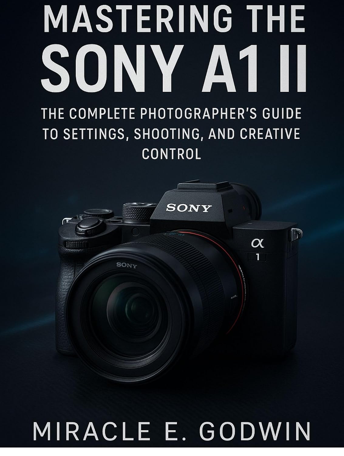 Mastering the Sony A1 II user gulide: The Complete Photographer’s Guide to Settings, Shooting, and Creative Control
