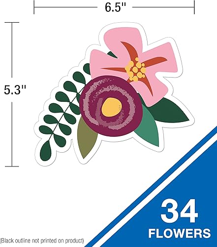 Miniatura 5 de Carson Dellosa Grow Together - Juego de tablón de anuncios de 47 piezas Plant Kindness & Everybody Grows Together, juego de tablones de anuncios de