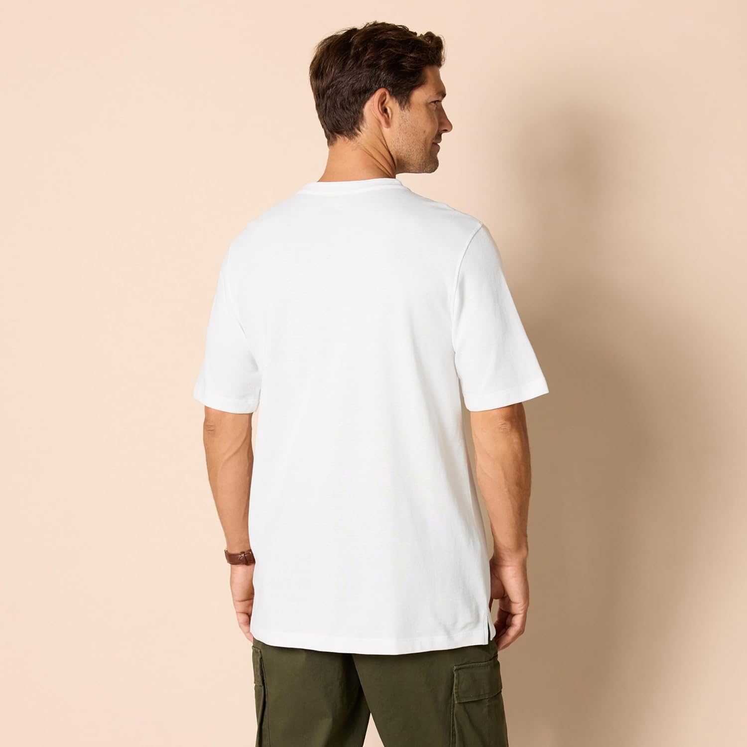 Amazon Essentials Short Sleeve Henley Shirt for Men - Regular-Fit Pique (Available in Big & Tall), Pack of 2 - Image 3