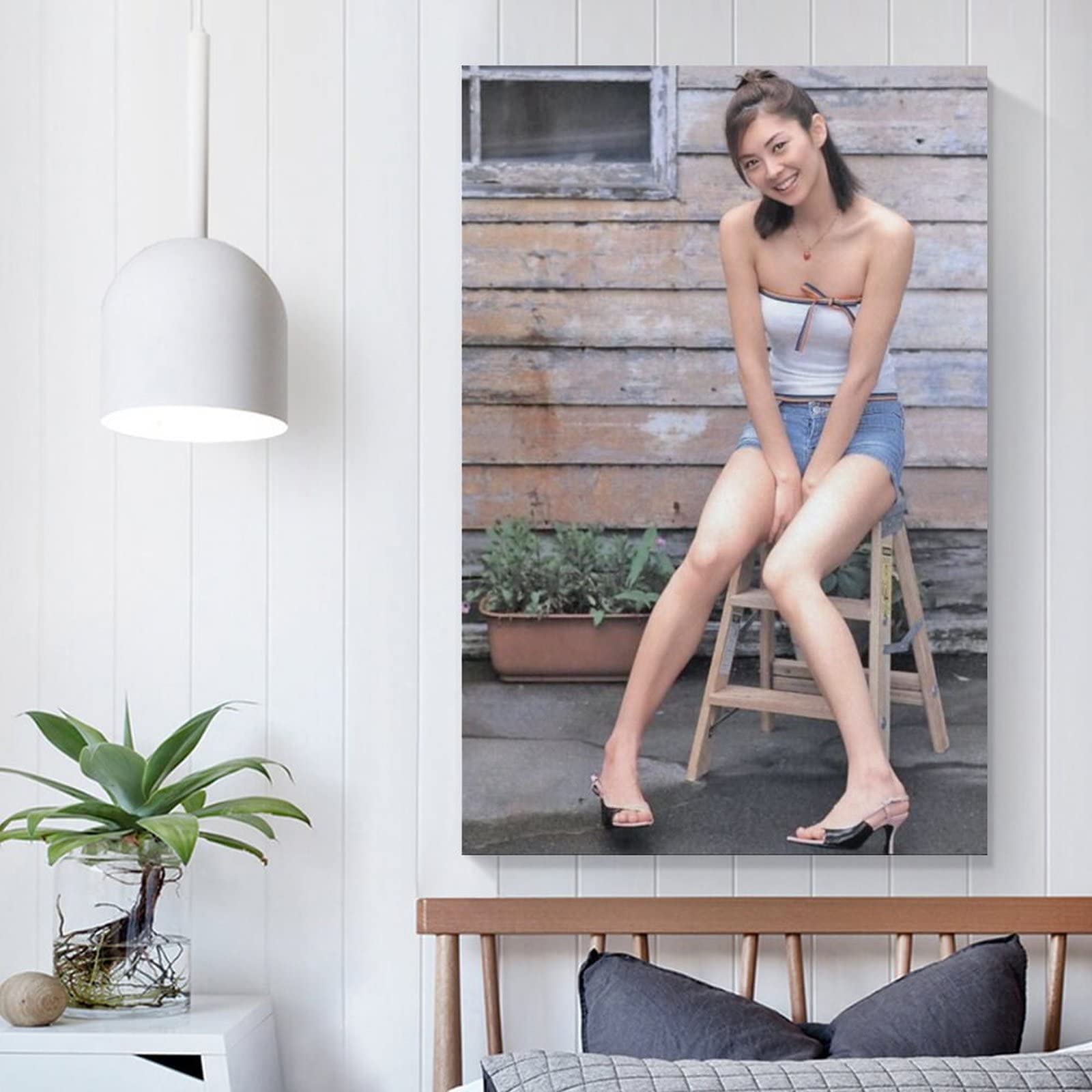 Amazon.co.jp: 伊東美咲セクシービキニ写真絵画ポスター アートパネル