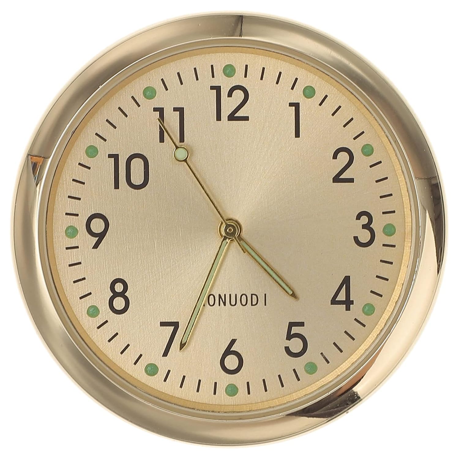 Hemobllo Car Clock Car Dashboard Clock Luminous Car Air Vent Clock