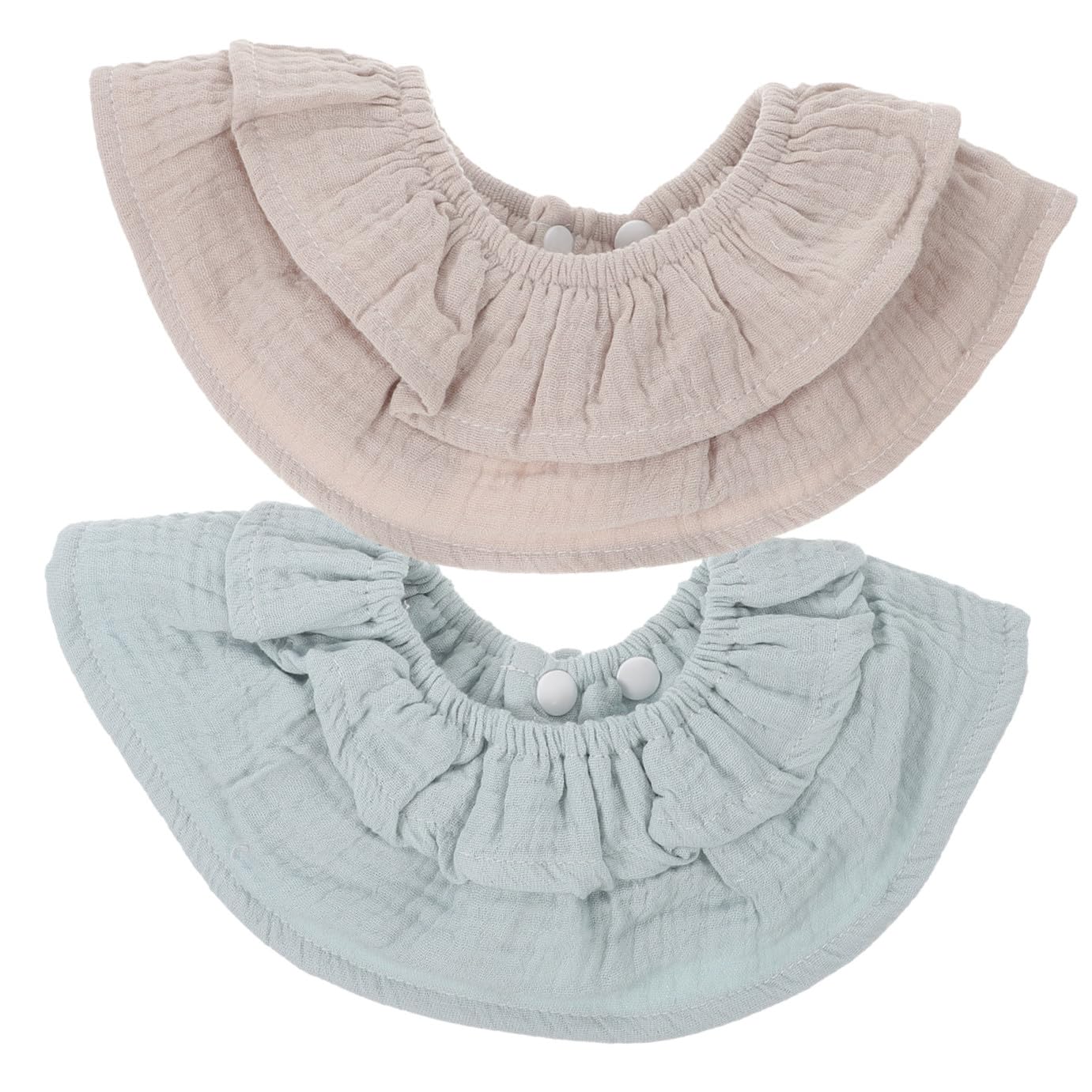 ibasenice 6pièces Bavoirs Coton Absorbants Pour De Bavoirs Pour Dentition Confortables Et Pour Nourrissons