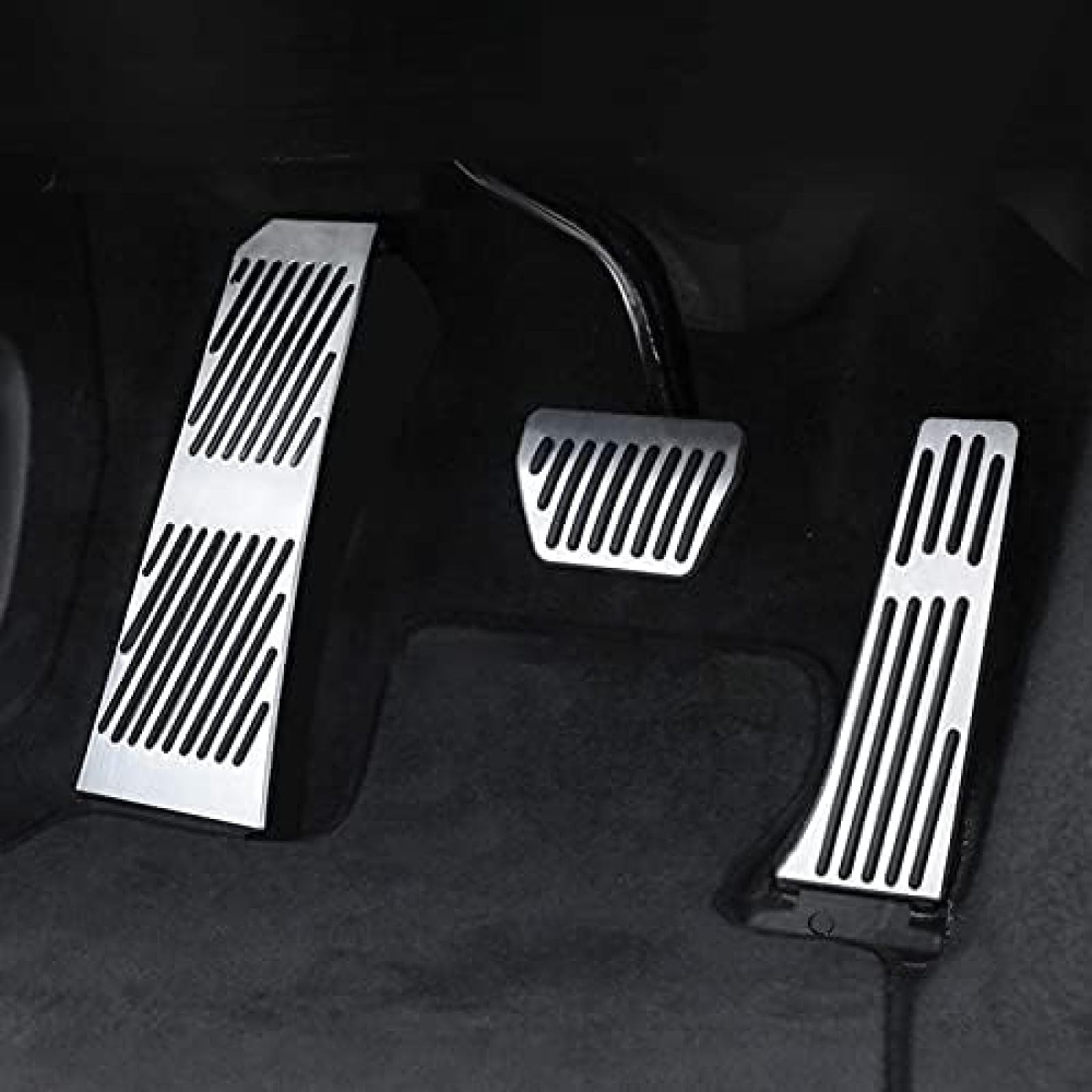 Cubierta de Almohadilla de Pedal, para BMW Serie 5 6 7 F01 F07 F10 F11 F06 F13 X3 F25 X4 F26 Z4 E89 E85, Accesorios para Cubierta de Pedal de Acelerador y Freno de Coche automático