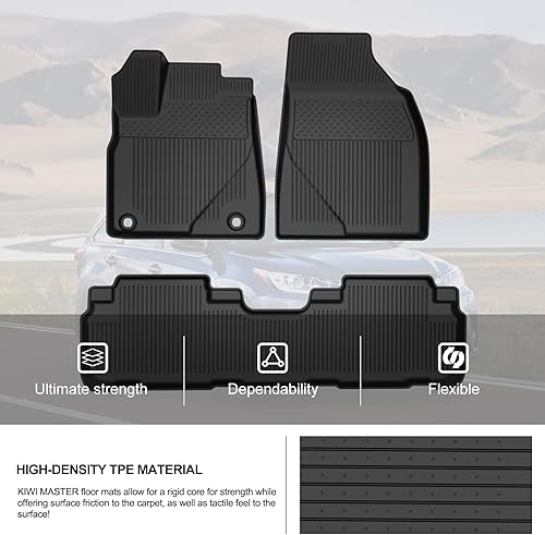 Miniatura 62 de KIWI MASTER Alfombrilla de maletero de carga para Toyota RAV4 2013-2018 Reemplazo OEM PT908-42135 para todo tipo de clima, alfombrillas TPE Slush