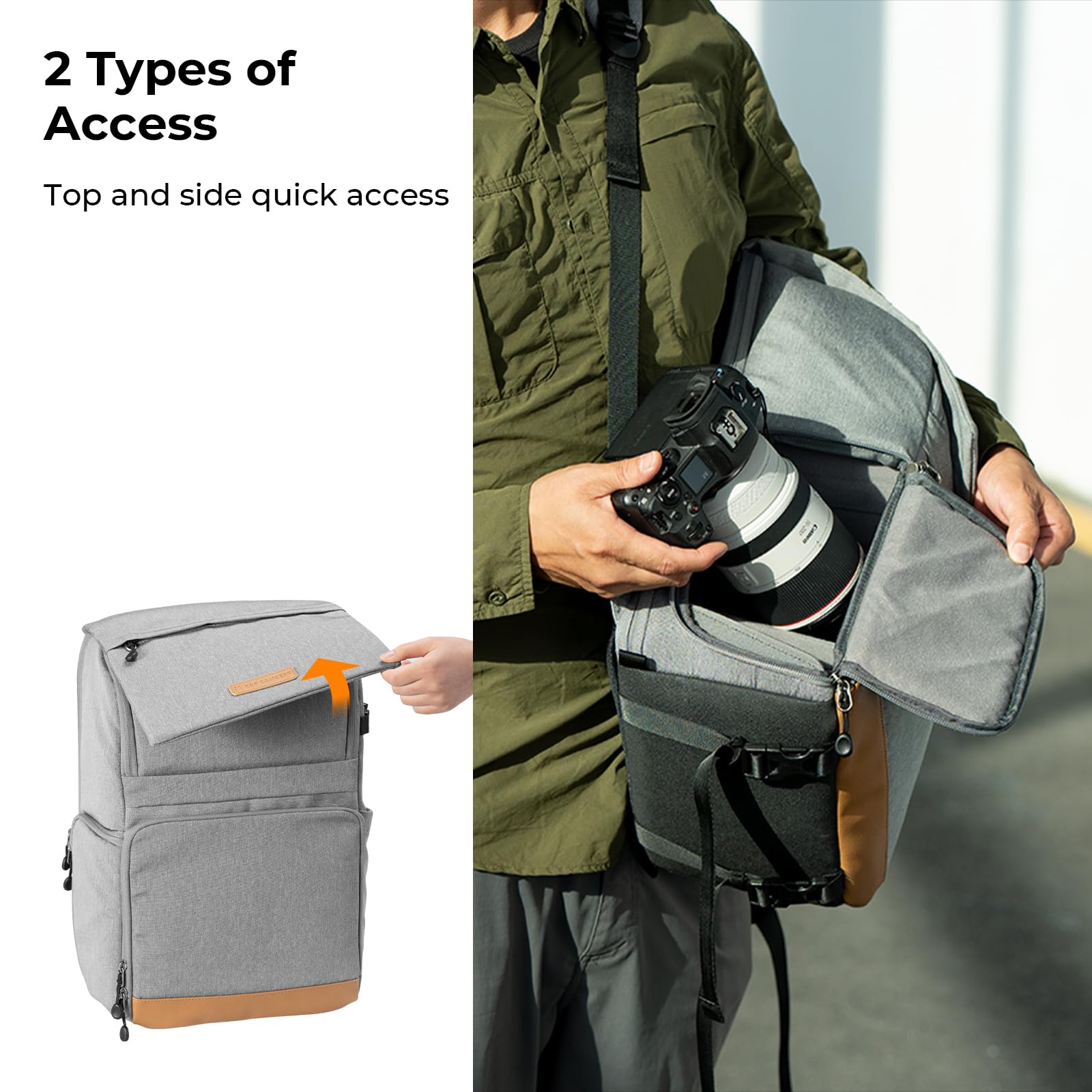 Zaino Fotografico K&f Concept Zaino Fotografico K&F Concept Da 22