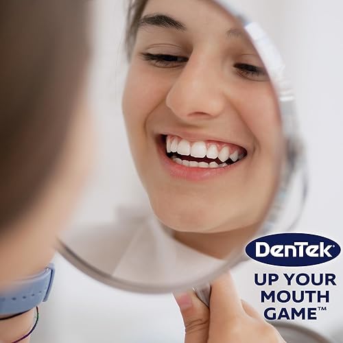 Miniatura 6 de DenTek Kit profesional de cuidado bucal con púas DenTek Triple Clean Advanced Clean Floss, sin roturas y sin hilo dental, 150 unidades