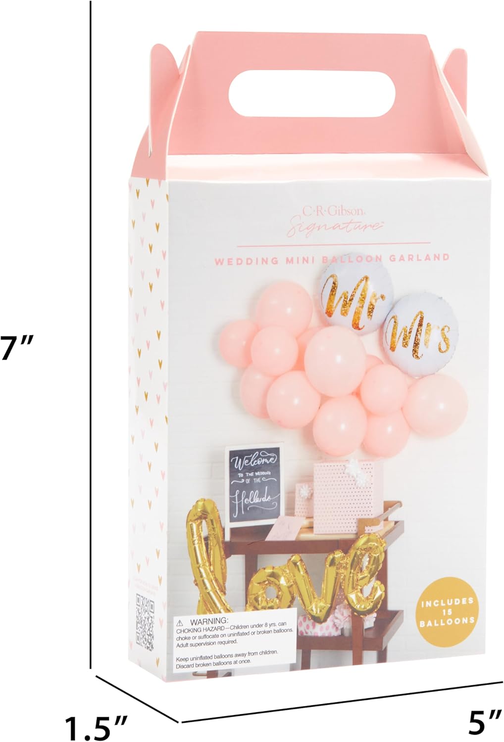 C.R. Gibson Wedding Mini Balloon Kit (CBGS-25540)