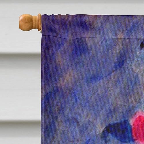 Miniatura 9 de Caroline's Treasures 7150GF Bandera de jardín con diseño de gato persa para buzón, bandera decorativa para patio exterior, obras de arte de patio,