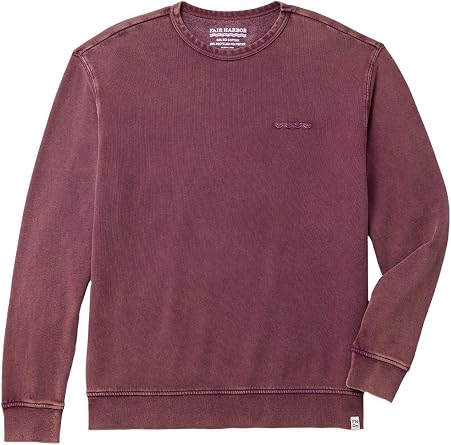 Fair Harbor The Saltaire Crewneck Mens Relaxed Long Sleeve Sweatshirt