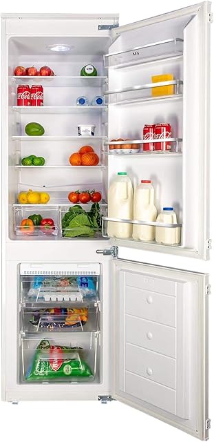 Integrated Frost Free Fridge Freezer In White, Built-in 70/30 Split - SIA RFF101