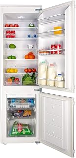 SIA Integrated Frost Free Fridge Freezer In White, Built-in 70/30 Split RFF101