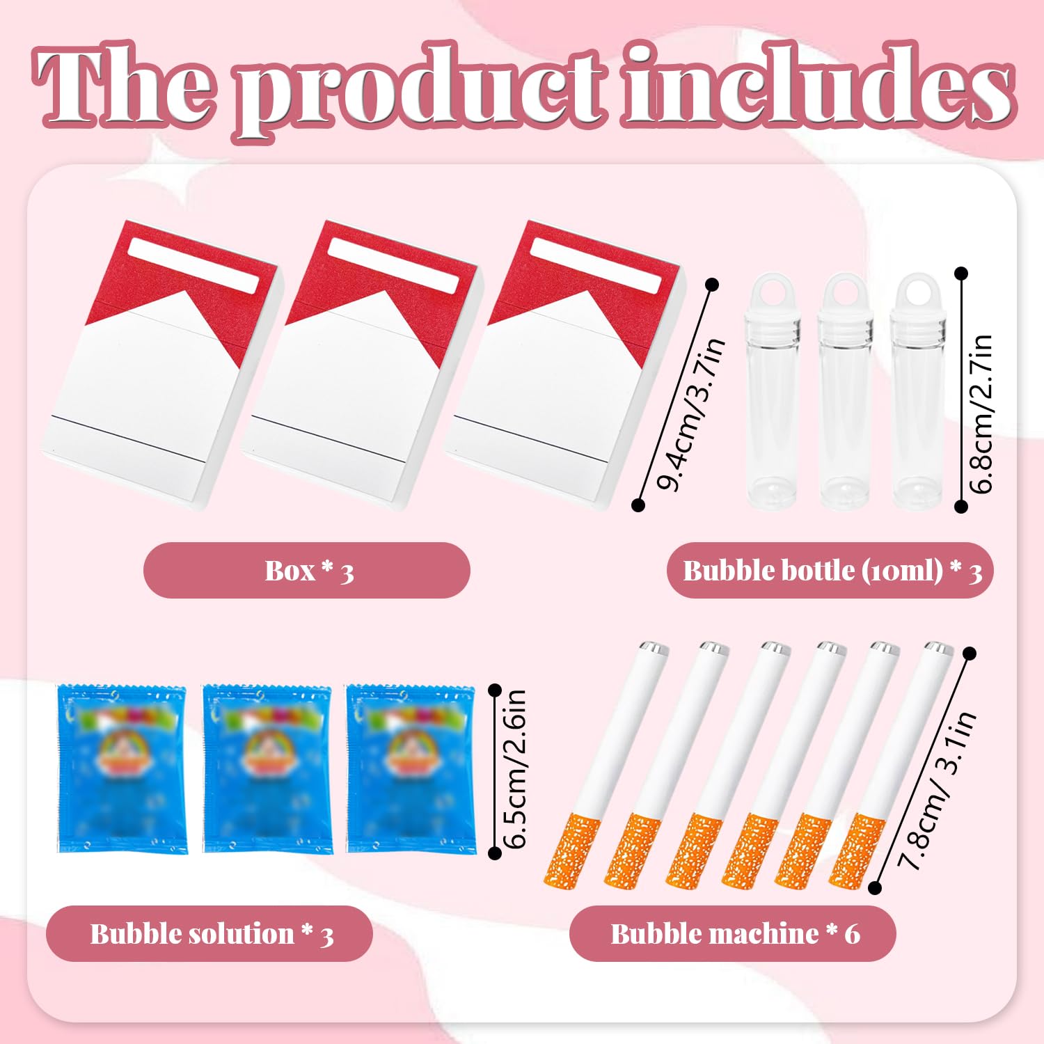 Mini Seifenblasenbläser, 6 Stück Seifenblasenmaschine, Seifenblas Spielzeug, Seifenblasenpistole, Bubble Machine, Mini-Blasen-Blasen-Spielzeug, Bubble Gun Machine, Neuheit Geschenke für Partys - 3