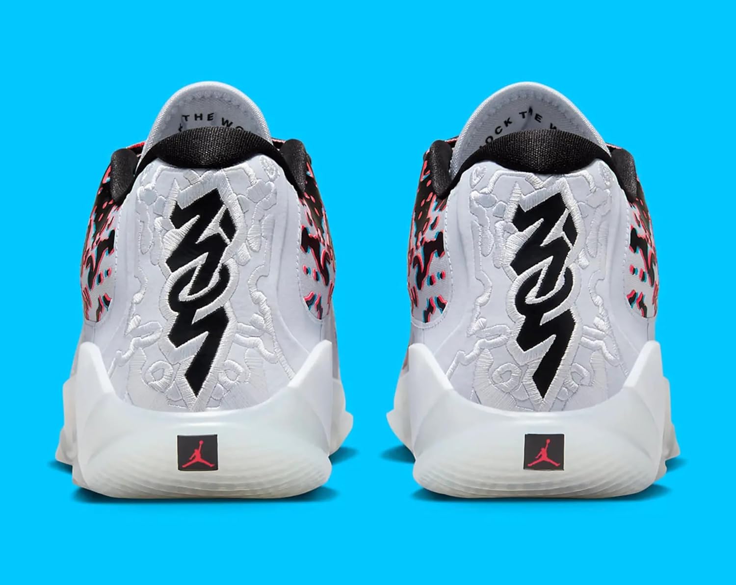 Jordan Zion 3 Men's Shoes (DR0675-106, White/University RED/Cement Grey)