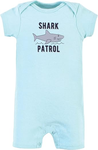 Hudson Baby Unisex Cotton Rompers