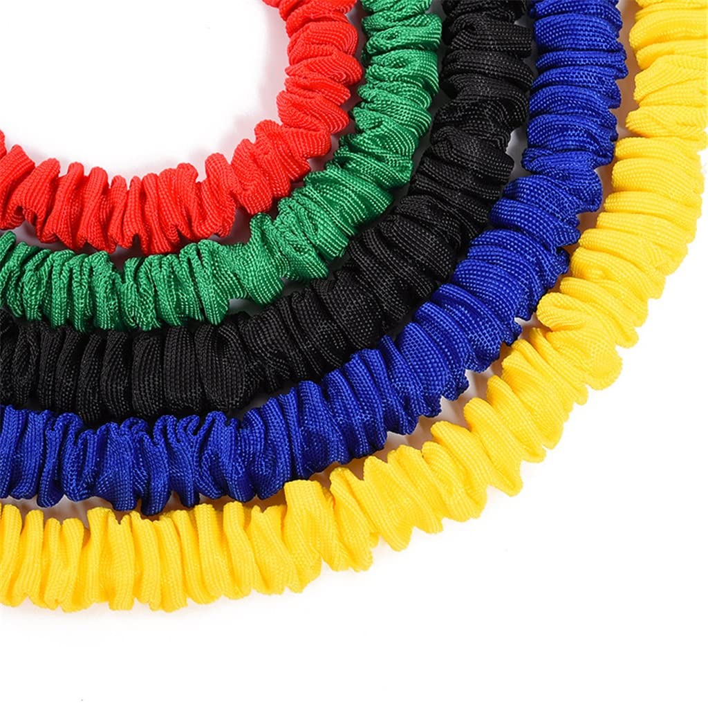 11 Pezzi/Set Fasce di Resistenza Allenamento Esercizio Attrezzatura Yoga Tubi Corda di trazione espansore Elastico Fitness